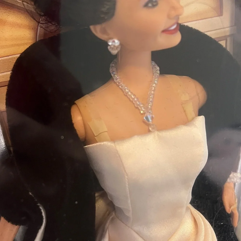 Erica Kane Doll in Elegant Black and White Gown